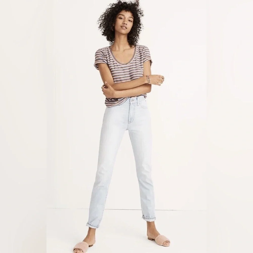 Madewell Light Blue Vintage Perfect Vintage Jeans Denim Size 25 100% Cotton